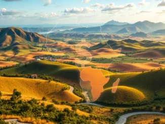 Ripple's RLUSD stablecoin expanding into Africa for institutional clients, symbolizing financial innovation and partnership.