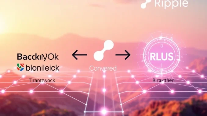 Ripple's smart contract facilitates the conversion of BlackRock and VanEck funds into RLUSD, advancing digital asset tokenization.