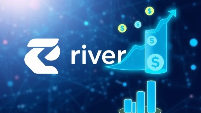 Visualizing River's innovative stablecoin yield products launching on the Base network, showcasing new DeFi opportunities.