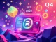 A digital depiction of the RNBW token logo within the Rainbow wallet interface, symbolizing its upcoming Q4 launch and DeFi integration.