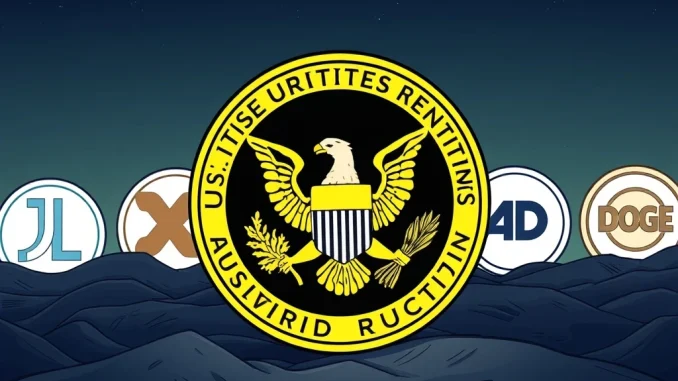 SEC altcoin ETFs regulatory decision impacts major digital assets like LTC, XRP, SOL, ADA, and DOGE, signaling a new era for crypto ETF approval.