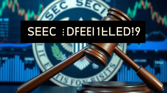 The SEC delays a crucial decision on Franklin Templeton's ETH ETF staking, impacting the cryptocurrency market's future.