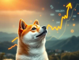 Chart depicting Shiba Inu (SHIB) price surge, symbolizing its liquidity-driven rebound and analysts' ambitious $0.000025 target.