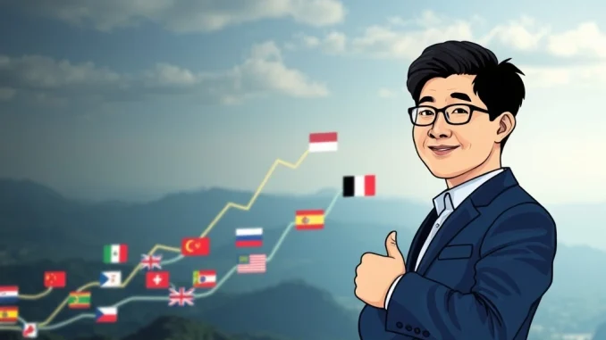 SIGN Crypto Explodes: Changpeng Zhao's Endorsement Fuels Massive Surge A chart illustrating the significant SIGN crypto price surge, driven by Changpeng Zhao's endorsement and the project's innovative Sovereign Infrastructure.