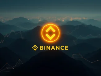 Illustrating a significant **SOL transfer** of Solana tokens to Binance, highlighting the mystery of a large crypto whale movement.