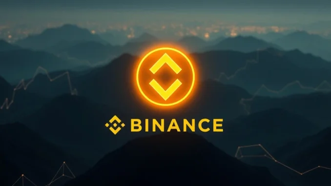 Illustrating a significant **SOL transfer** of Solana tokens to Binance, highlighting the mystery of a large crypto whale movement.