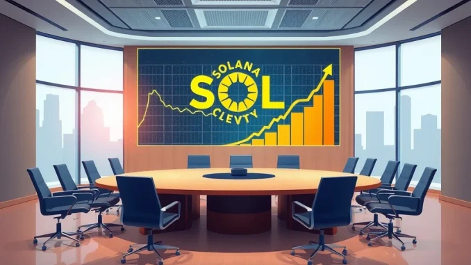Solana Corporate Holdings: Remarkable $4.21 Billion Surge Unveils Strategic SOL Investment Trends Visualizing the substantial growth of Solana corporate holdings, demonstrating strategic digital asset investment and market confidence.