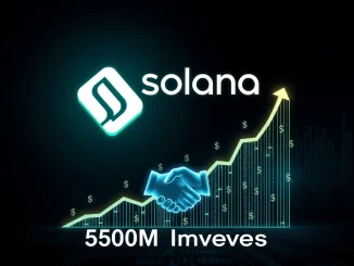 Helius's $500M Solana strategic investment fund poised for ecosystem growth, symbolized by rising graphs and the Solana logo.