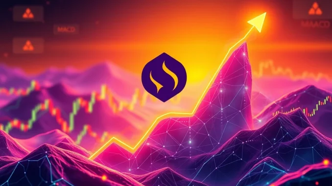 Solana price chart showing a significant surge past $200, indicating strong bullish momentum and market confidence.