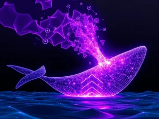Massive Solana transfer visualized, with 1,013,571 SOL moving to Binance, signaling significant crypto whale activity.