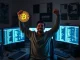A solo Bitcoin miner celebrates a successful block reward, highlighting the rare achievement in cryptocurrency mining.