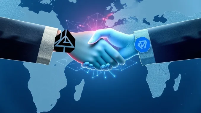 Solowin Acquisition: Major $350M Deal Unlocks Stablecoin Growth A visual representation of the strategic Solowin acquisition of AlloyX, highlighting global expansion into new markets.