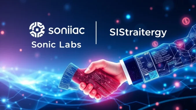 Sonic Labs investment in SonicStrategy, symbolizing growth and technological advancement in the crypto sector, propelling blockchain expansion.