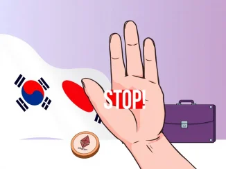 An illustrative image depicting South Korea's FSS enforcing strict crypto investment rules, impacting asset managers and their institutional crypto holdings.