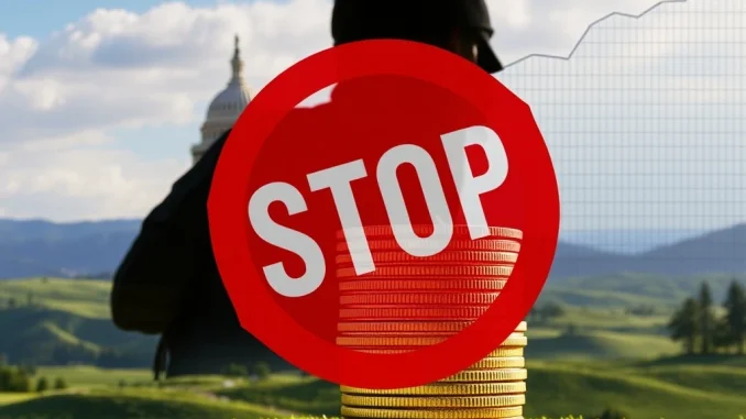 Urgent: Government Shutdown Threatens Crucial Spot Crypto ETF Approvals A visual representation of how a potential government shutdown could delay crucial spot crypto ETF approvals.