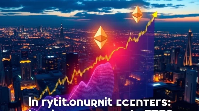 Charts showing the remarkable growth of Spot Ether ETFs, reflecting robust Ethereum investment demand.
