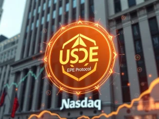 StablecoinX's impressive $530M crypto funding round, symbolizing its strategic growth and significant ENA token holdings.