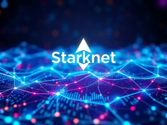 Visualizing Starknet mainnet's successful resumption of operations, highlighting the stability of the Ethereum Layer 2 network.