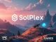 Stratis SolPlex game logo displayed alongside the Epic Games store icon, symbolizing a major blockchain gaming integration.