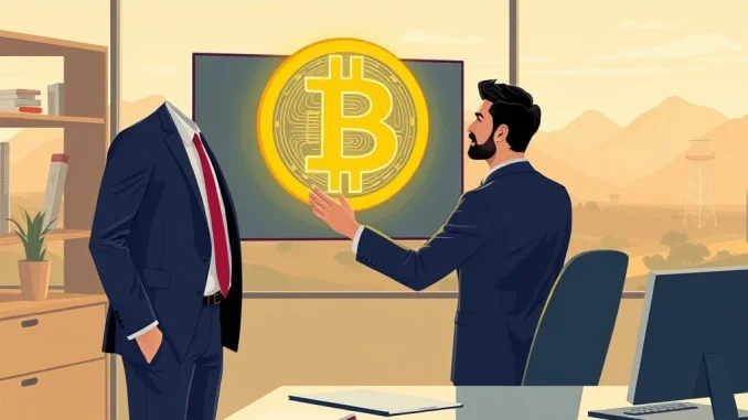 Sygnia's financial advisor discusses responsible **Bitcoin ETFs** allocation with a client, highlighting cautious crypto investment strategy.