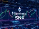Synthetix decentralized perpetual futures exchange interface on Ethereum, symbolizing the future of DeFi trading and SNX protocol innovation.