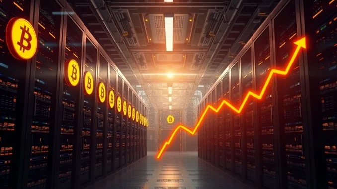 TeraWulf's massive data center expansion, backed by Google, signals significant growth in Bitcoin mining infrastructure.