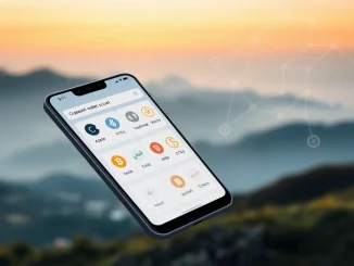 Trust Wallet interface displaying tokenized stocks and ETFs, symbolizing access to new digital asset investment opportunities.