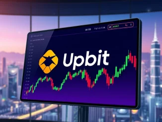 Upbit exchange interface showing the Avantis (AVNT) listing, symbolizing a major development for the South Korean crypto exchange.