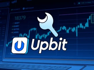 Upbit suspension notice indicating temporary halt for BABY and BCH deposits and withdrawals due to wallet maintenance.