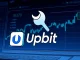 Upbit suspension notice indicating temporary halt for BABY and BCH deposits and withdrawals due to wallet maintenance.