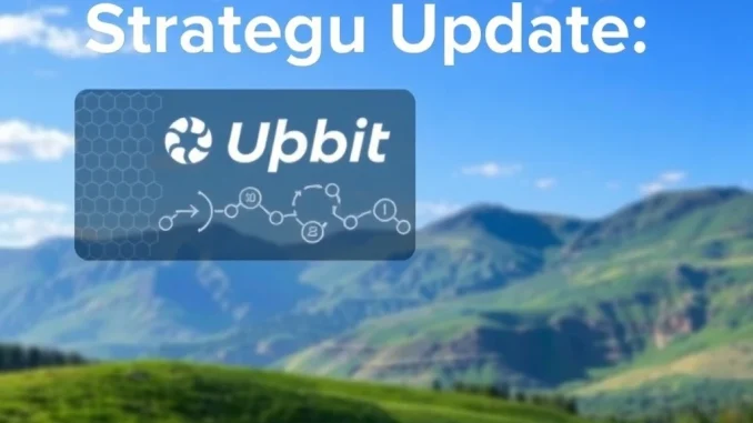 Upbit crypto exchange platform interface displaying UXLINK token circulation updates, symbolizing a crucial digital asset plan revision.