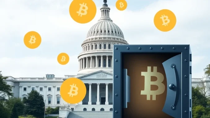 US House bill directs Treasury to plan for strategic Bitcoin reserves, highlighting government's crypto custody strategy.