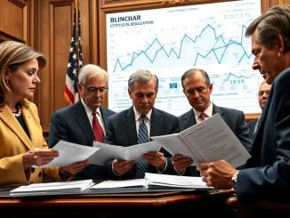 US Senate Democrats discuss a crucial crypto market structure framework, shaping future US crypto regulation and digital asset policy.