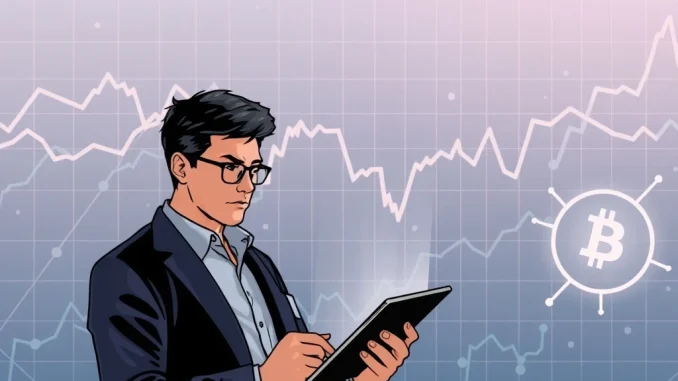 U.S. Stocks Lower: Crucial Insights for Crypto Investors Amid Market Decline A chart showing U.S. stocks lower, illustrating the broader stock market decline and its potential crypto market impact.