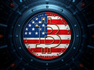 US government actively building a Strategic Bitcoin Reserve, symbolizing its crucial role in national asset diversification.