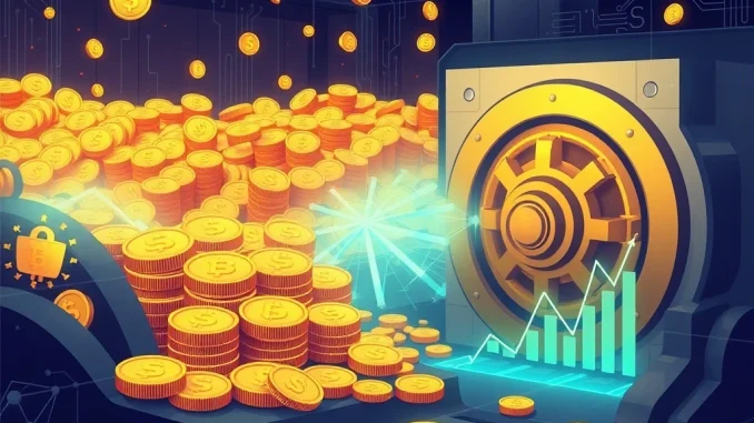 Visualizing the significant $250 million USDC minting event, indicating increased stablecoin market activity and crypto liquidity.