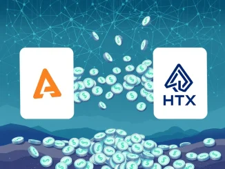 Visualizing a significant USDT transfer of $300 million from Aave to HTX, indicating major crypto whale activity.