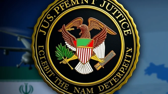 Urgent USDT Seizure: US DOJ Targets Iranian Drone Firm Founder US Department of Justice pursuing USDT seizure from an Iranian drone firm founder, emphasizing crypto enforcement.