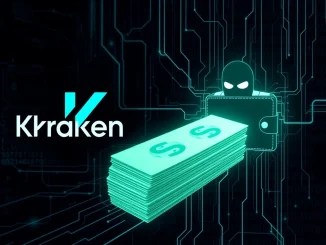Illustrates a **USDT transfer** of $250M moving from a Kraken exchange logo to an anonymous crypto wallet, signifying a major blockchain event.