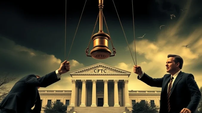 Illustrates the powerful influence of the Winklevoss brothers on US regulatory processes, specifically a stalled CFTC confirmation.