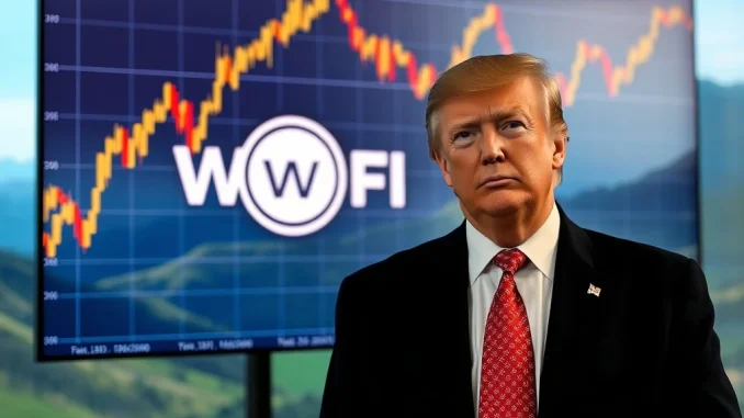 Eric Trump discusses the impressive 20-fold surge of the WLFI token, highlighting its successful cryptocurrency launch.