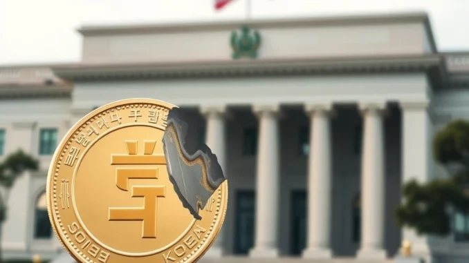 Bank of Korea Governor Rhee Chang-yong expresses caution regarding the uncertain benefits of a won-pegged stablecoin.