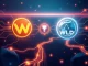 Illustrates a Worldcoin (WLD) token transfer, symbolizing the significant Selini Capital transaction to Amber Group, impacting the crypto market.