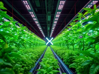 Nature's Miracle's innovative vertical farming operation integrating XRP for its corporate treasury strategy, showcasing institutional crypto adoption.