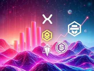 XRP news: A dynamic visualization of the crypto market surge, highlighting XRP, Solana, and memecoin growth driven by regulatory clarity and innovation.