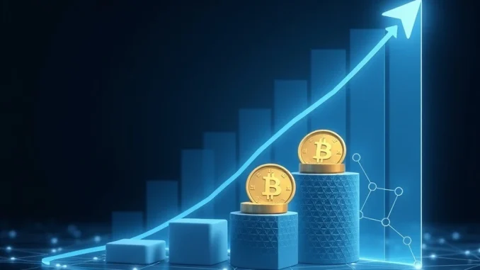 Infographic showing the **crypto industry's maturity** with rising graphs for **stablecoin volume** and **crypto wallet users**, reflecting findings from the **a16z report**.