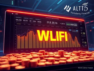 ALT5 Sigma's significant digital asset holdings, representing its $1.5 billion WLFI token valuation in the crypto market.