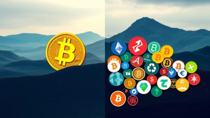 A digital meter displaying the Altcoin Season Index at 24, indicating current altcoin performance against Bitcoin in the cryptocurrency market.