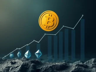 A chart illustrating the Altcoin Season Index dropping significantly, reflecting a shift in the cryptocurrency market away from altcoin dominance.