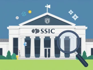 ASIC building symbolizing updated **Australian crypto regulations** and **digital asset compliance** in Australia.